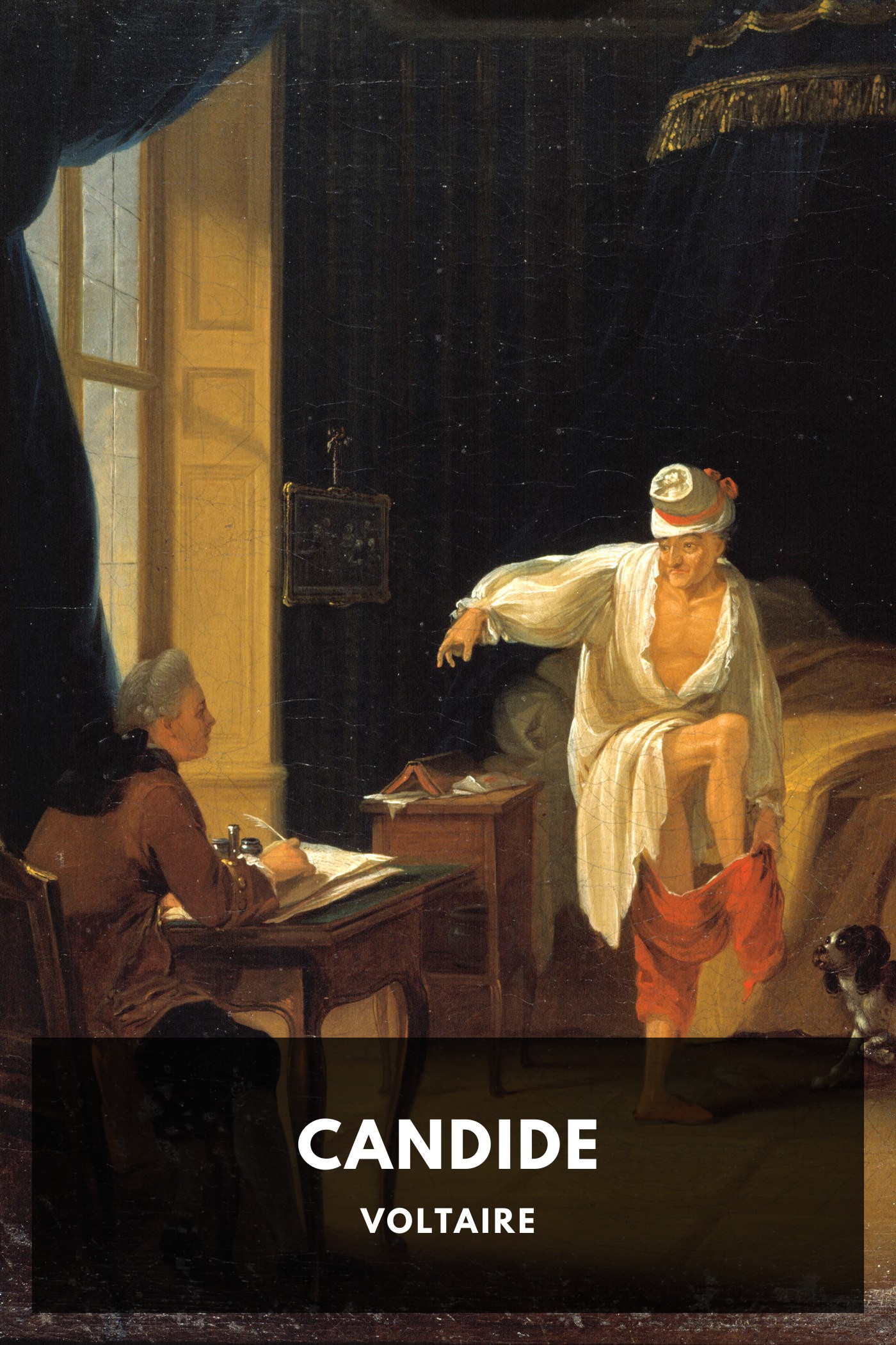 Portada de Candide, de Voltaire