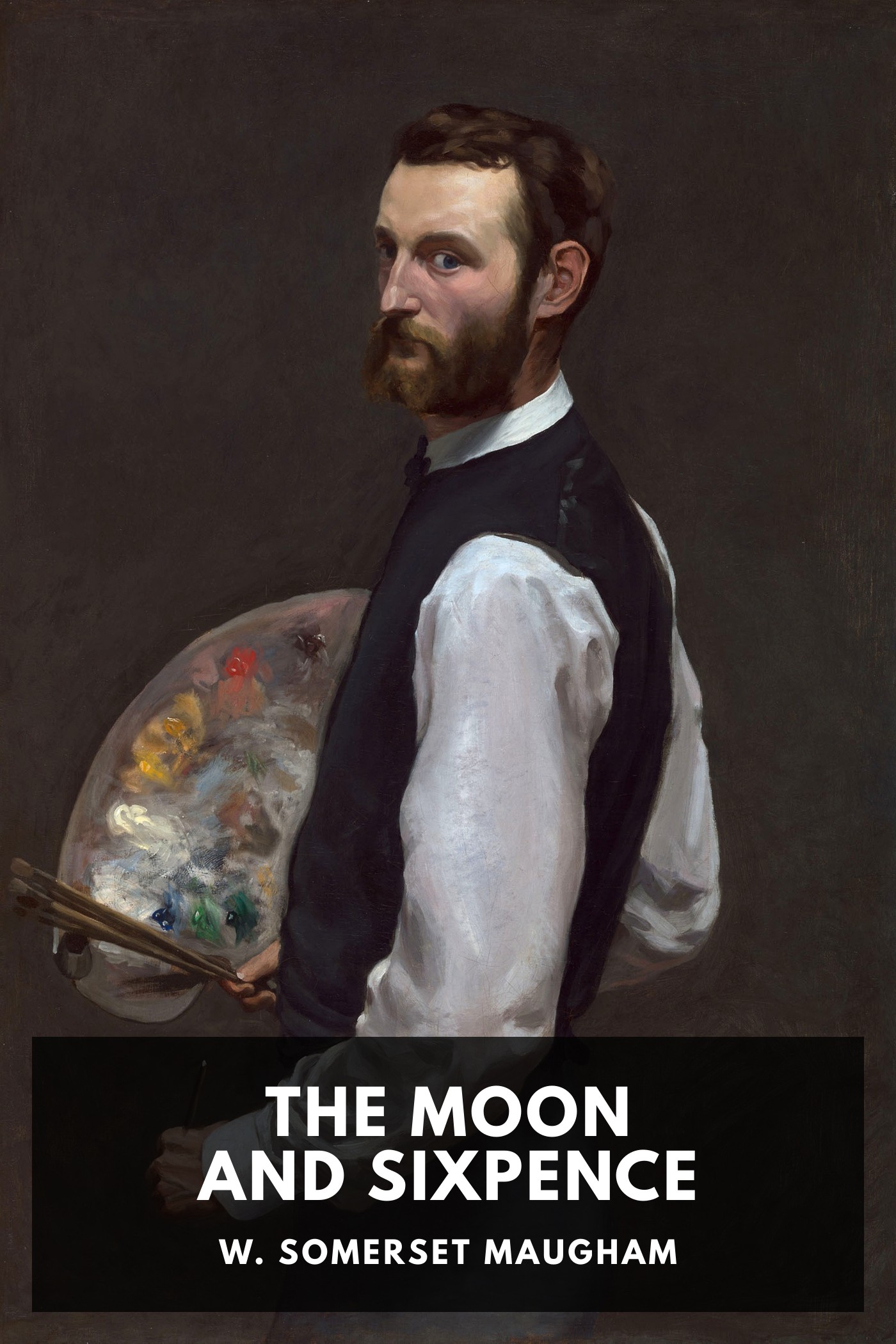 Portada de The Moon and Sixpence, de W. Somerset Maugham