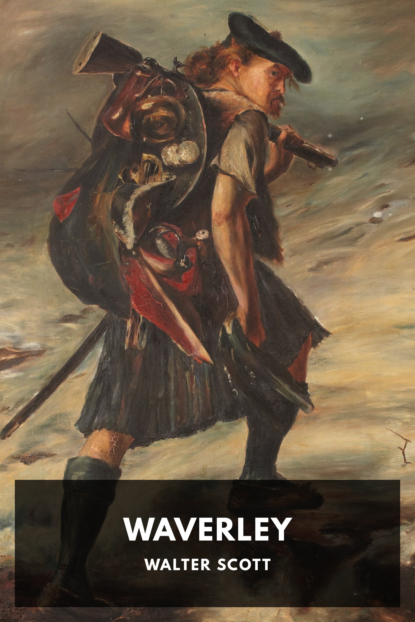 Couverture de Waverley par Walter Scott