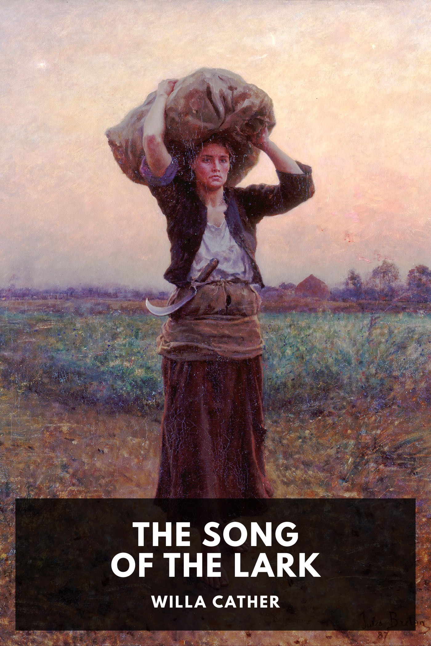 《The Song of the Lark》封面,Willa Cather 著
