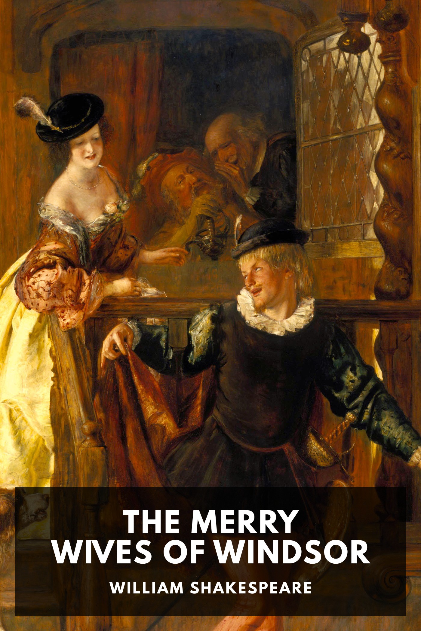 Portada de The Merry Wives of Windsor, de William Shakespeare