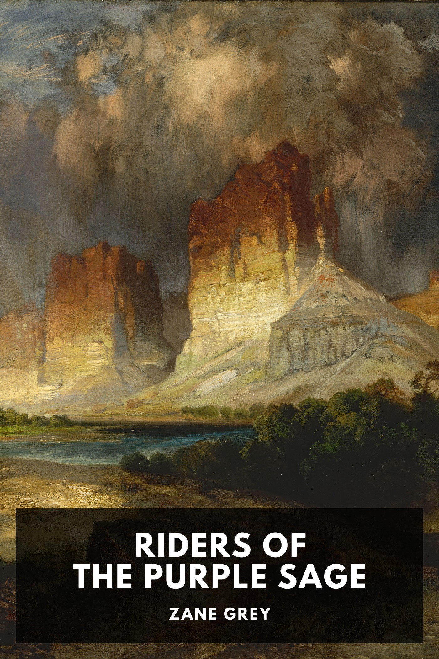 Portada de Riders of the Purple Sage, de Zane Grey